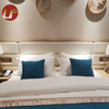 سرير خشب الفندق مع مجموعات Nighstand لأثاث الفندق