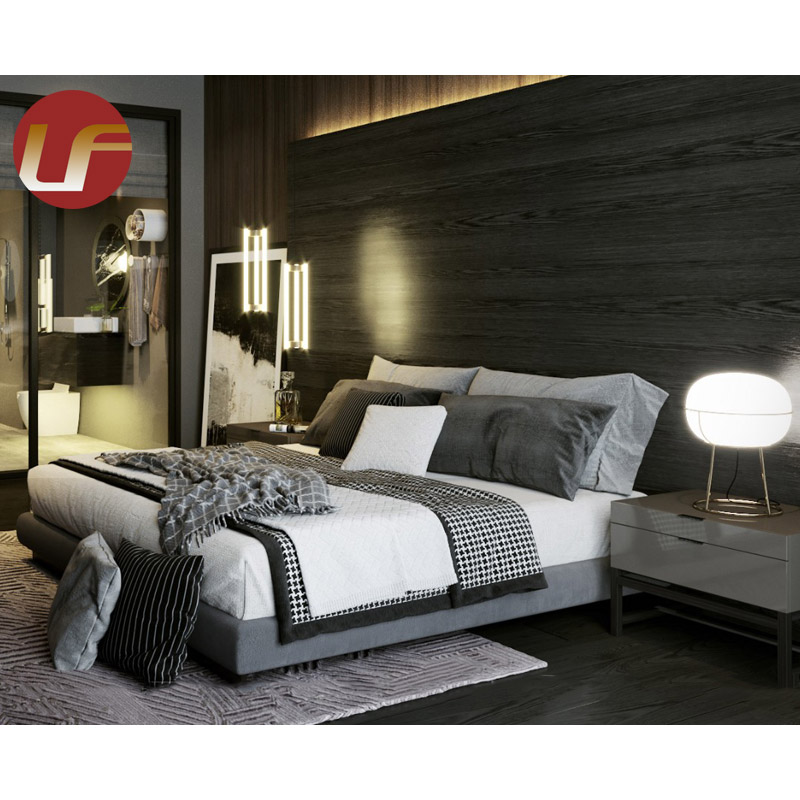 مجموعات غرف نوم حديثة من مصنع فوشان ، أثاث غرف نوم فندق رخيص